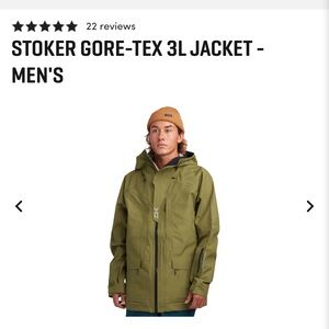Dakine Men's Performance Jacket - Olive size L